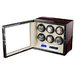 Cutie intors ceasuri automatice iUni, Luxury Watch Winder 6 Mahon-Crem